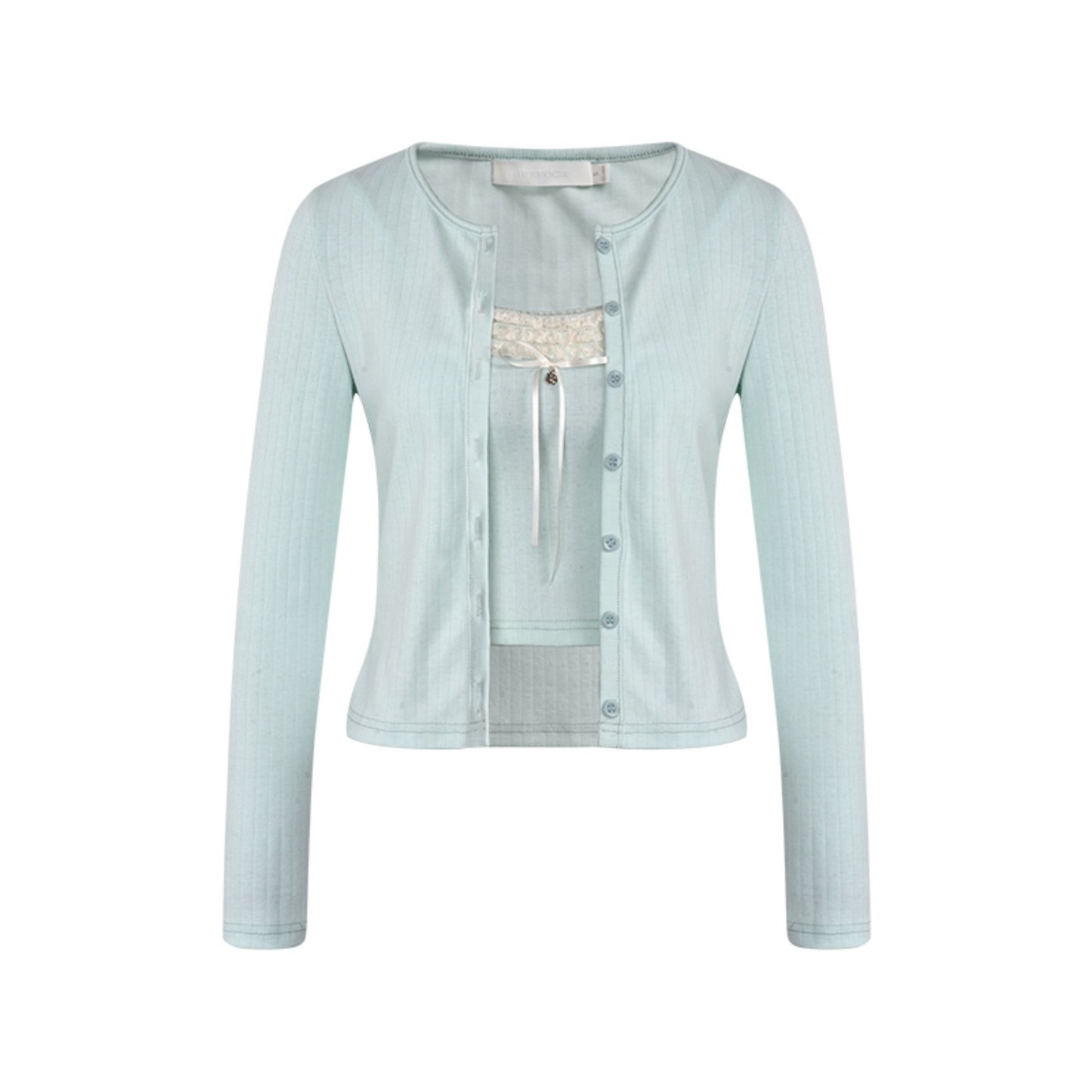 Lace Romantic Two-Piece Top Set