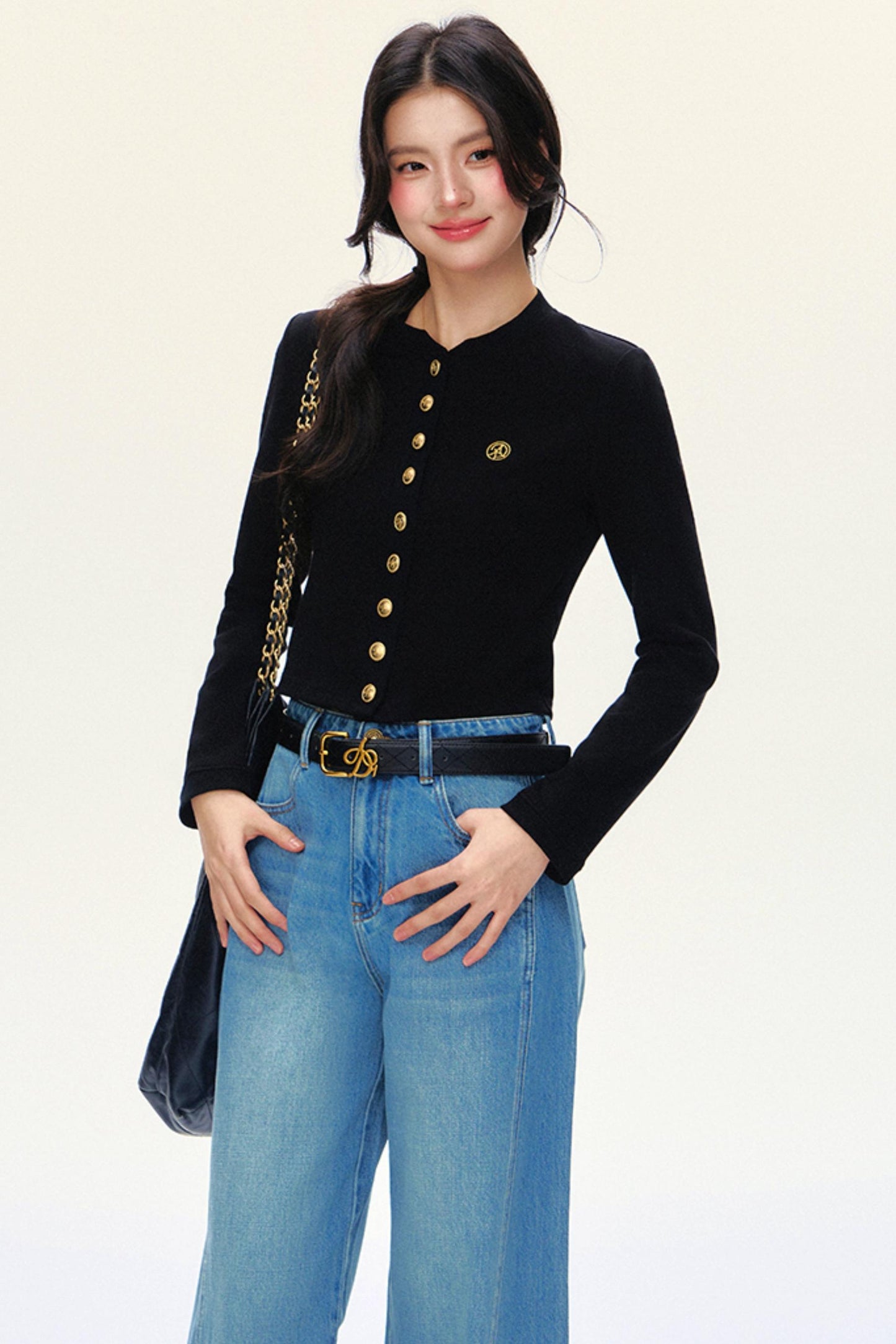 Luxury Short Knit Cardigan Set-Up