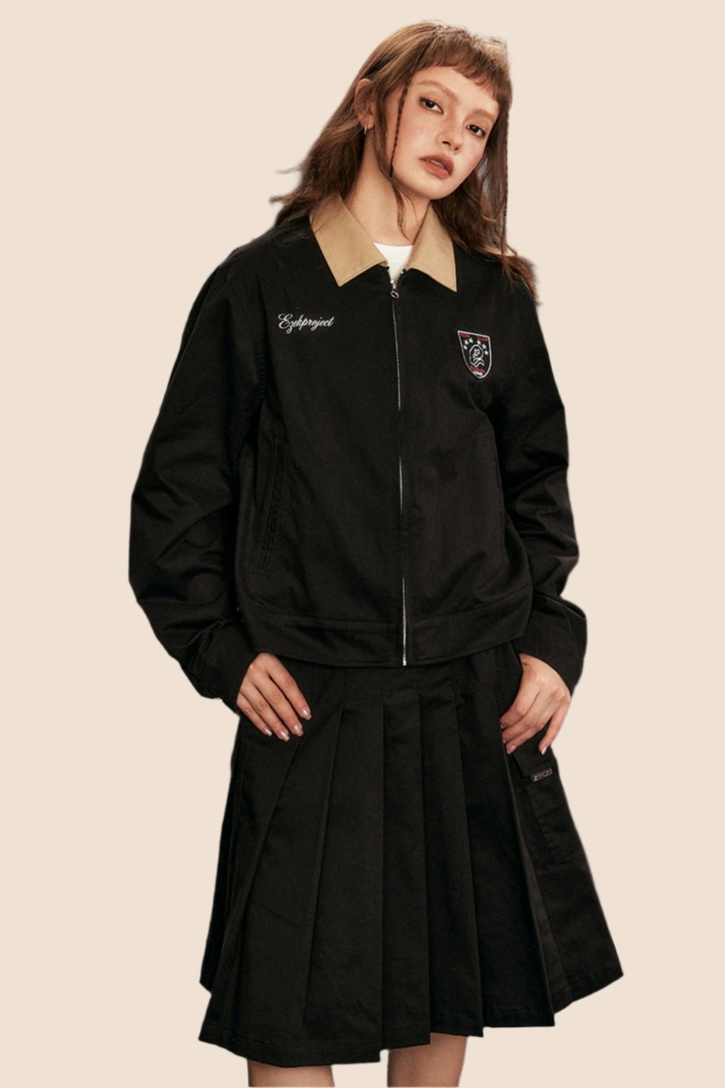 American College Jacket Two-Piece Set-Up