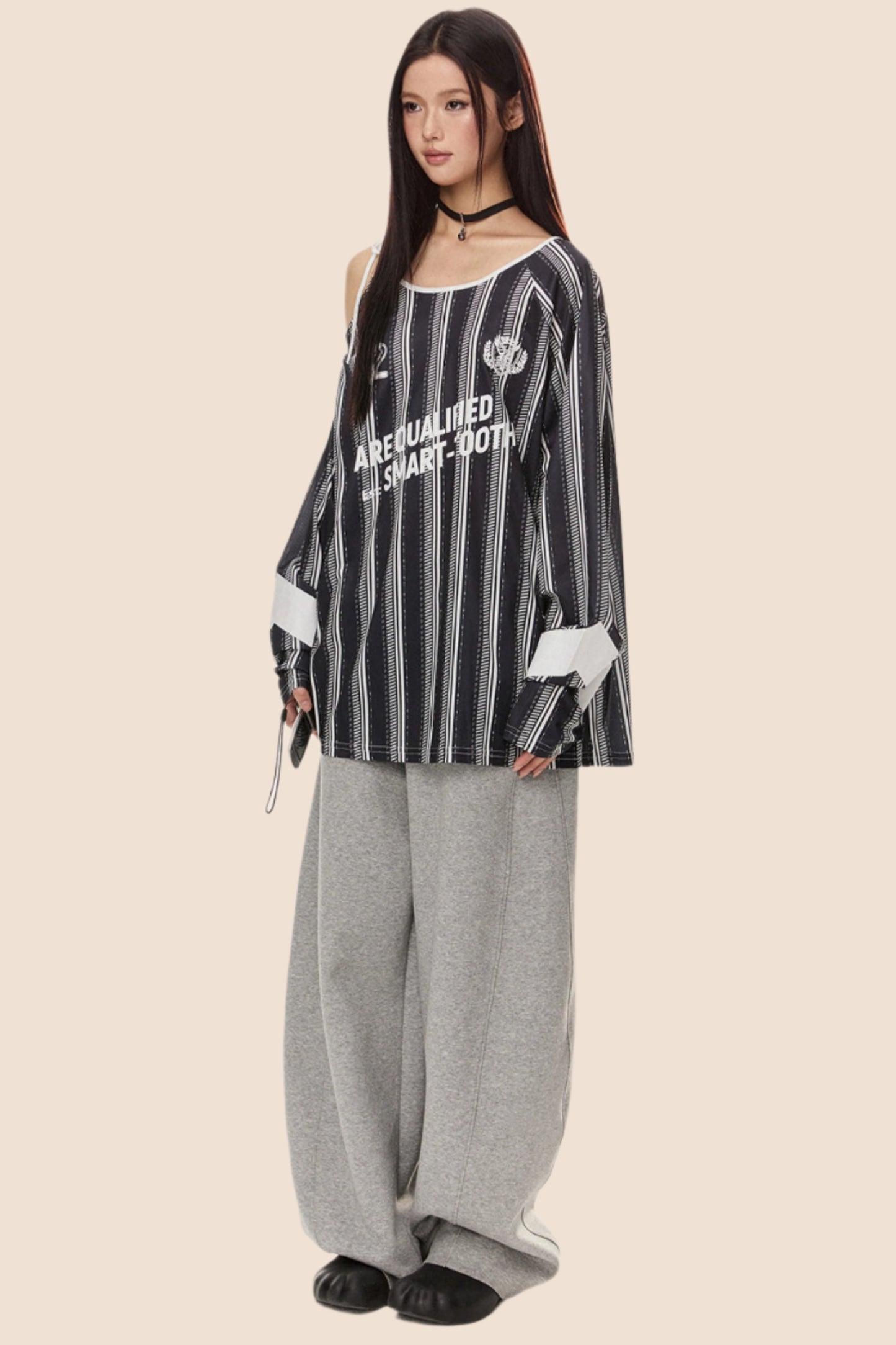 Sports Style Long Sleeve Tee