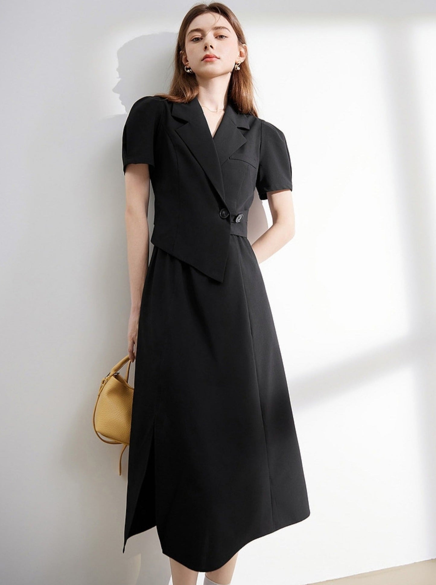 Two-Piece Collar Dress