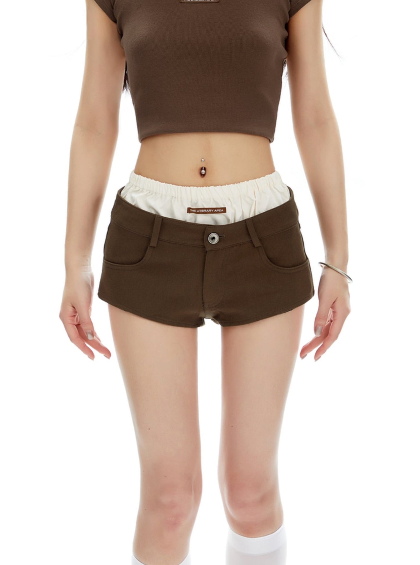 American Retro Hottie Super Short Pants