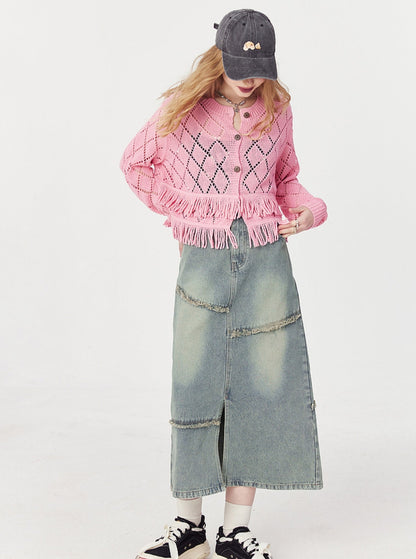 Fairy Pocket Denim Skirt