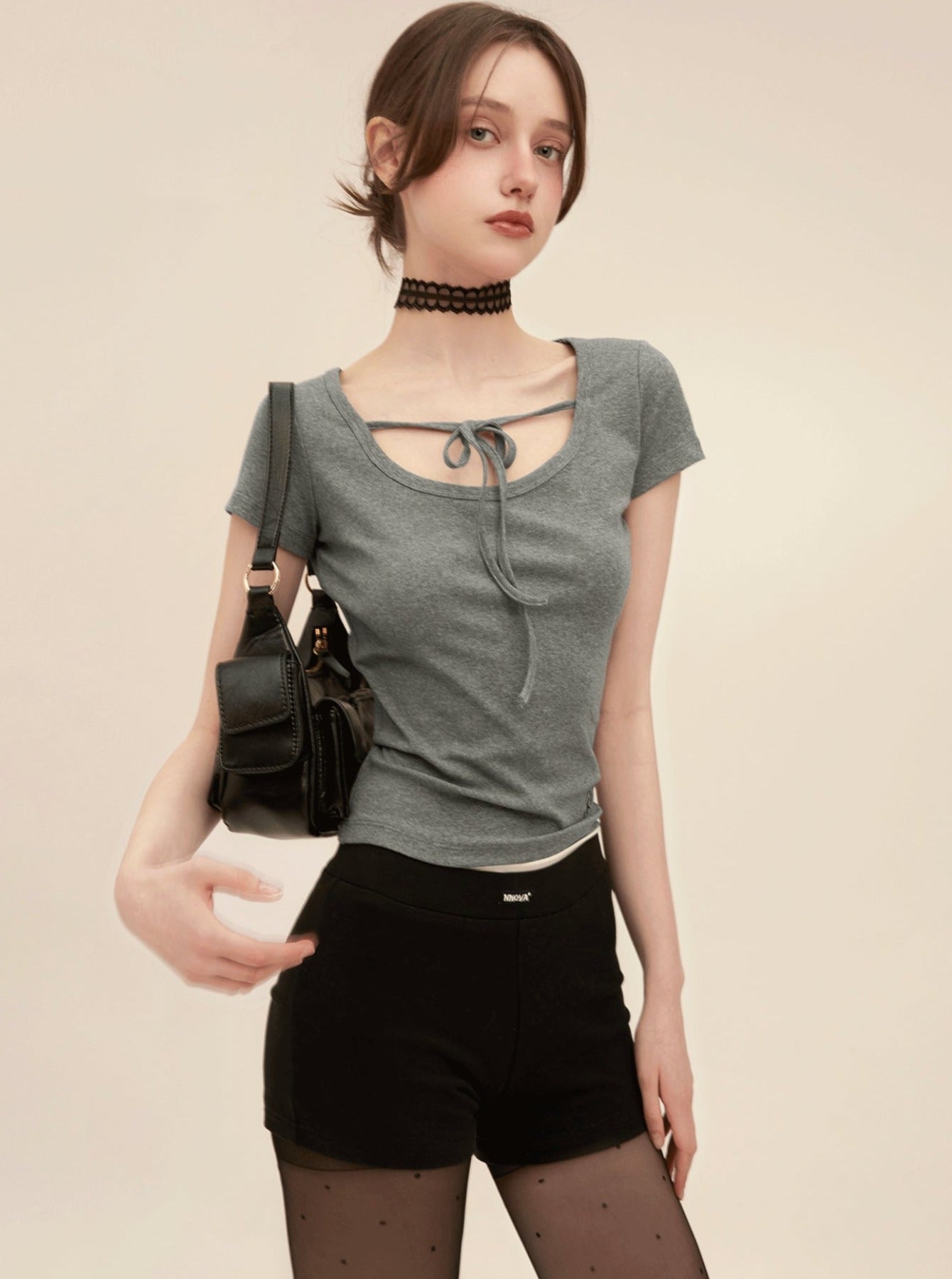 Vintage U-Neckline T-Shirt