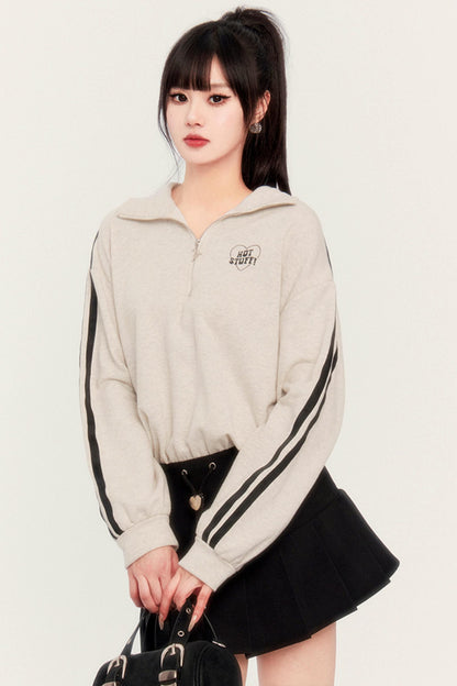 Casual Tennis Two-Piece Pleated Dress