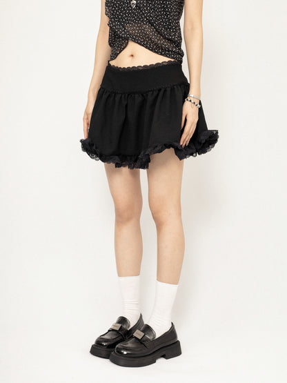 Slim Black Tutu Skirt