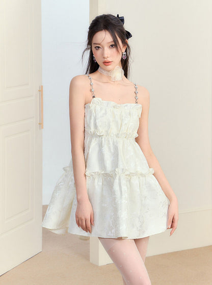 Original design slip puffy dress