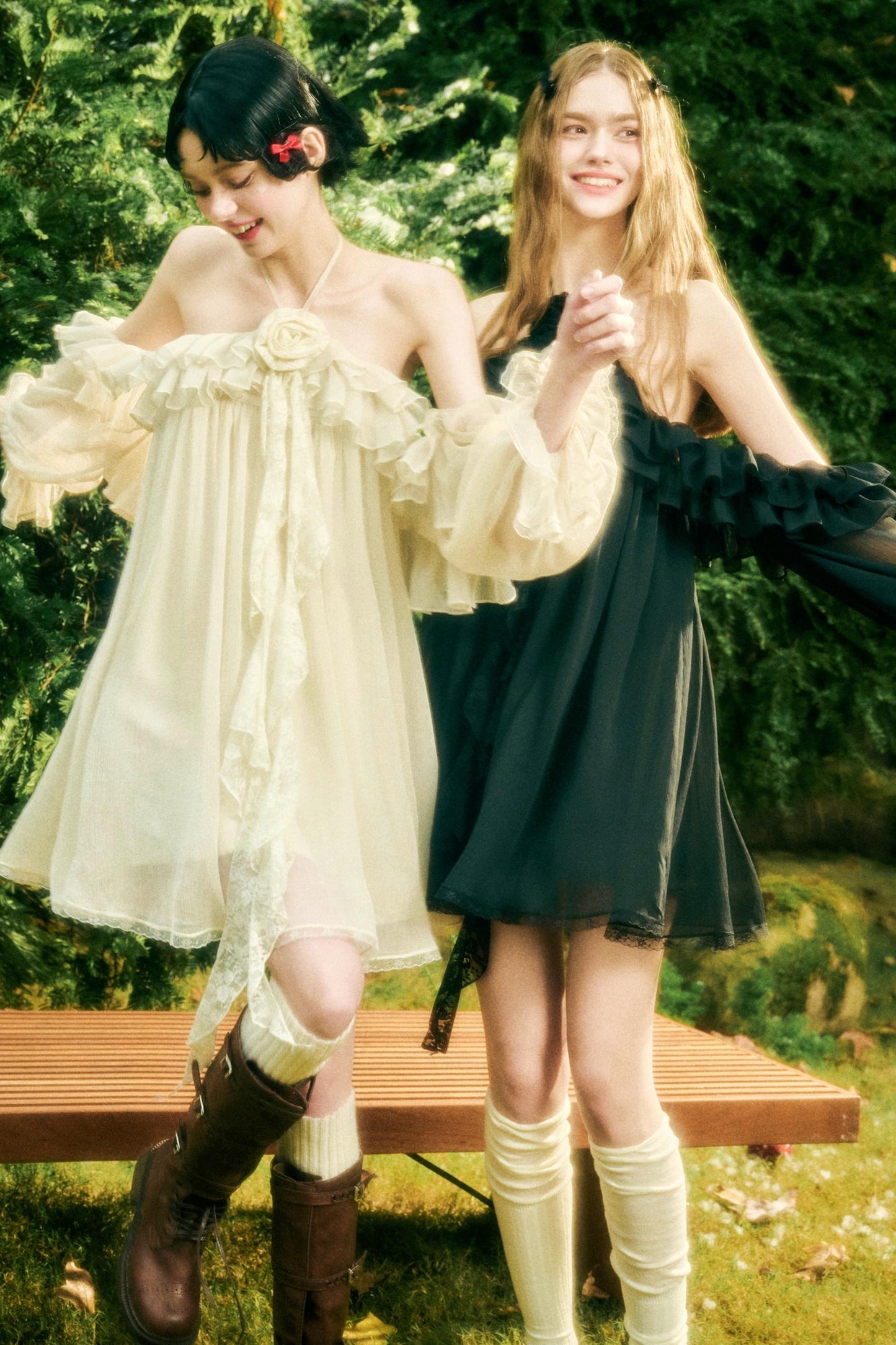 Off-Shoulder Galaxy Party Dress