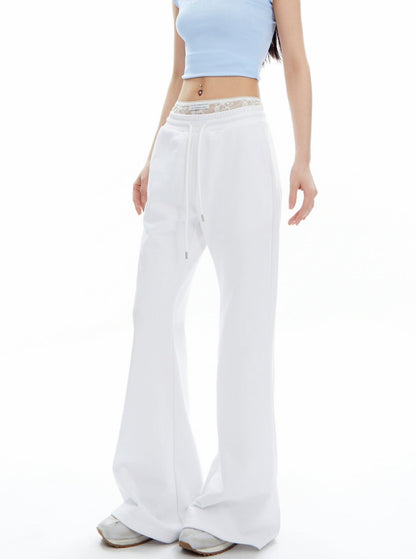 American Campus Stitching Casual Sweat Pants