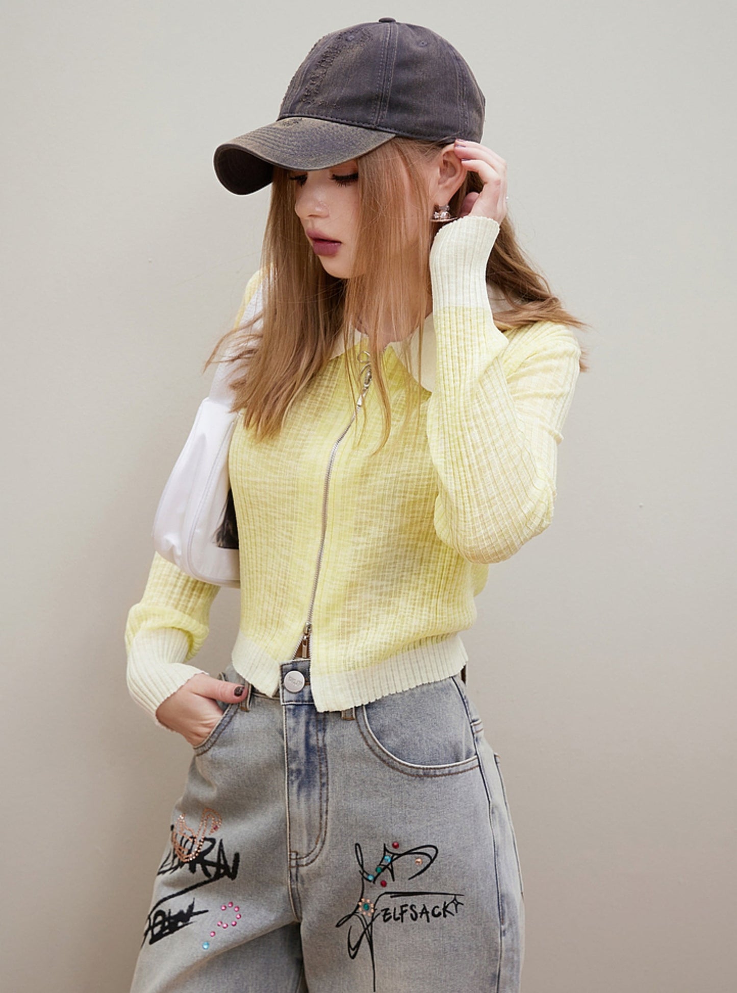 Milk Gentle Wind Slim Cardigan Top