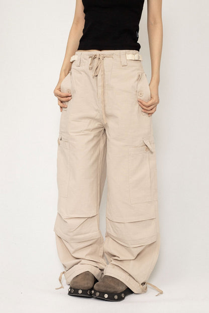 OCTTFLAB American Retro Wide-Leg Cargo Pants Early Fall 2024 New Casual Versatile Loose Pants für Männer und Frauen