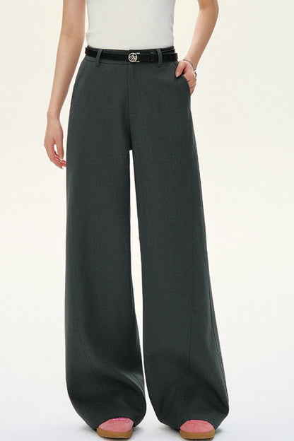 Tailored Wide-Waist Trousers