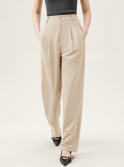 Slim Long Drape Pants