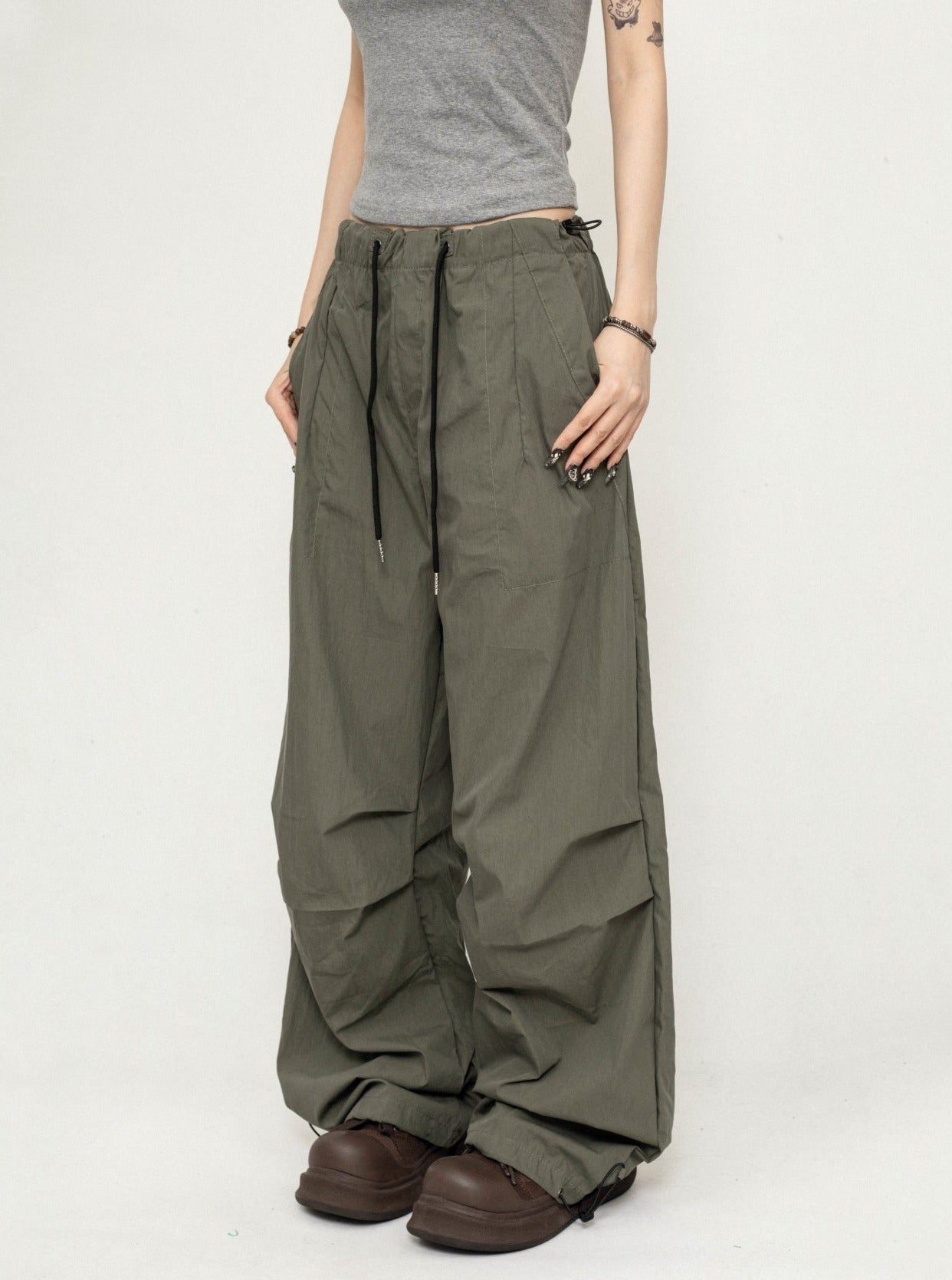 Multicolor Cargo Pants