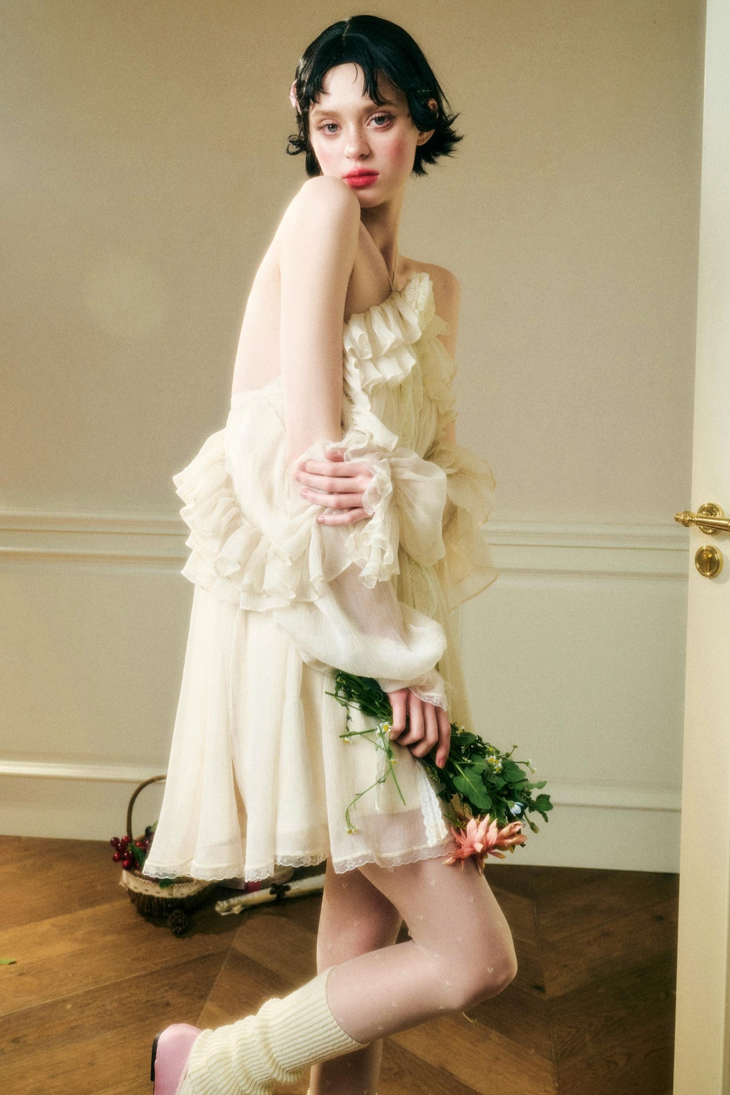 Off-Shoulder Galaxy Party Dress