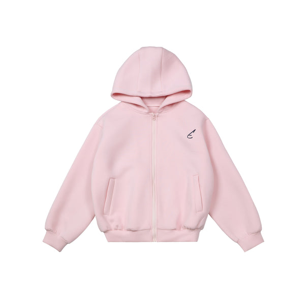 루즈 핏 후드 카디건 재킷 