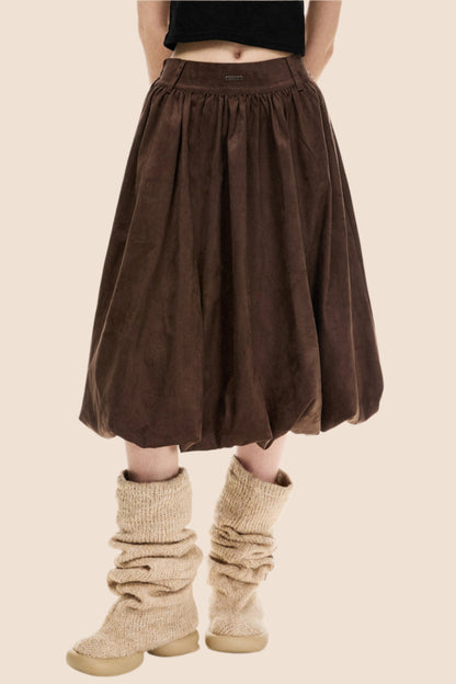 Bubble Midi Skirt