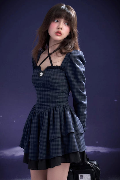 Prinzessin Stil Halterneck Kuchen Lolita Kleid 