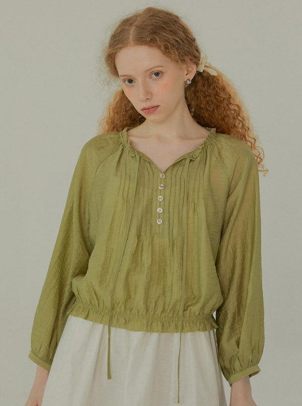 French Lace Sunscreen Shirt