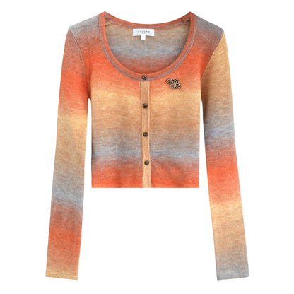 Vintage Style Ombre Knitwear Set-Up