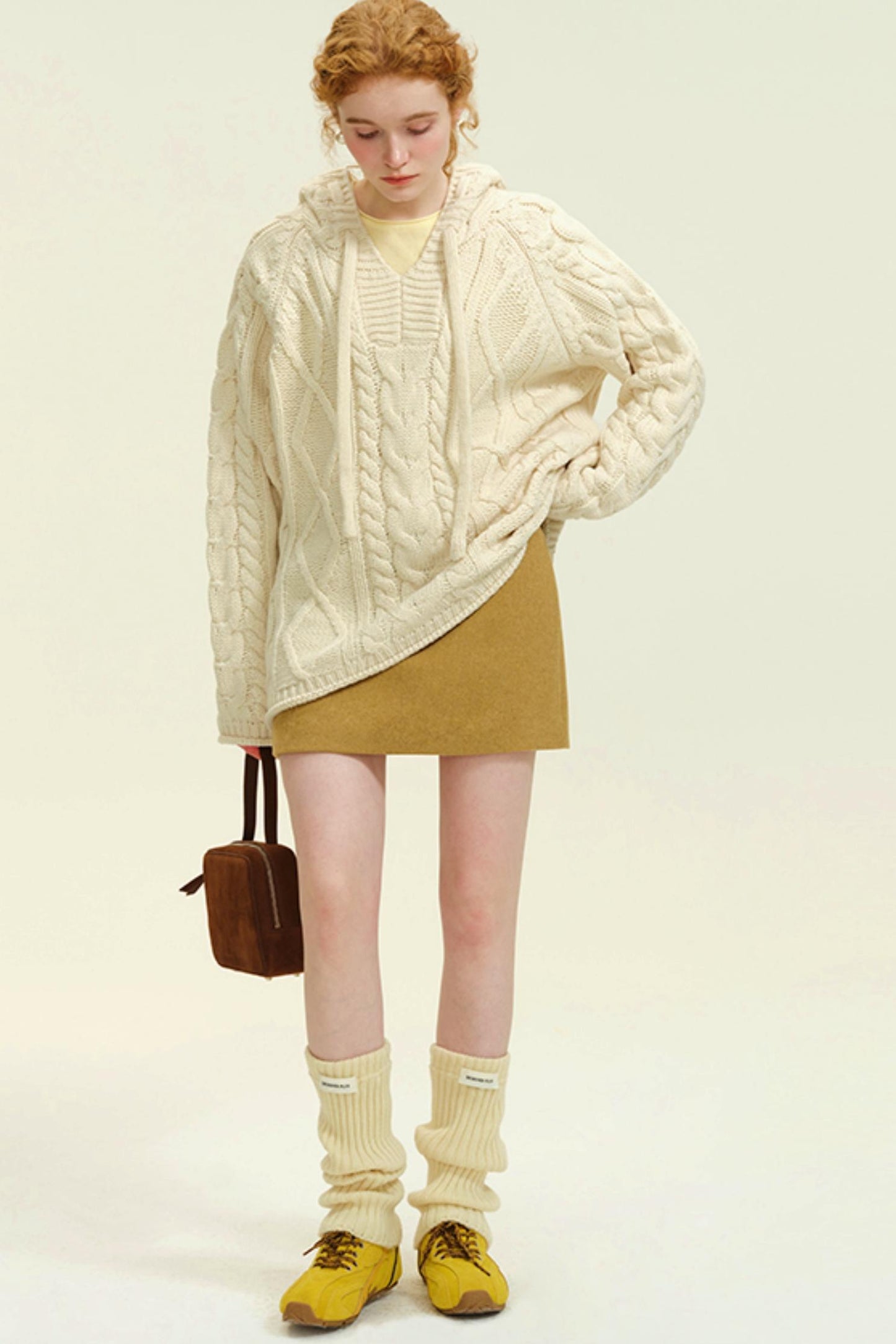 Thickened Spring Knit Sweatshirt