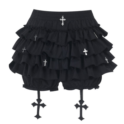 Black Gothic Ghost Skirt