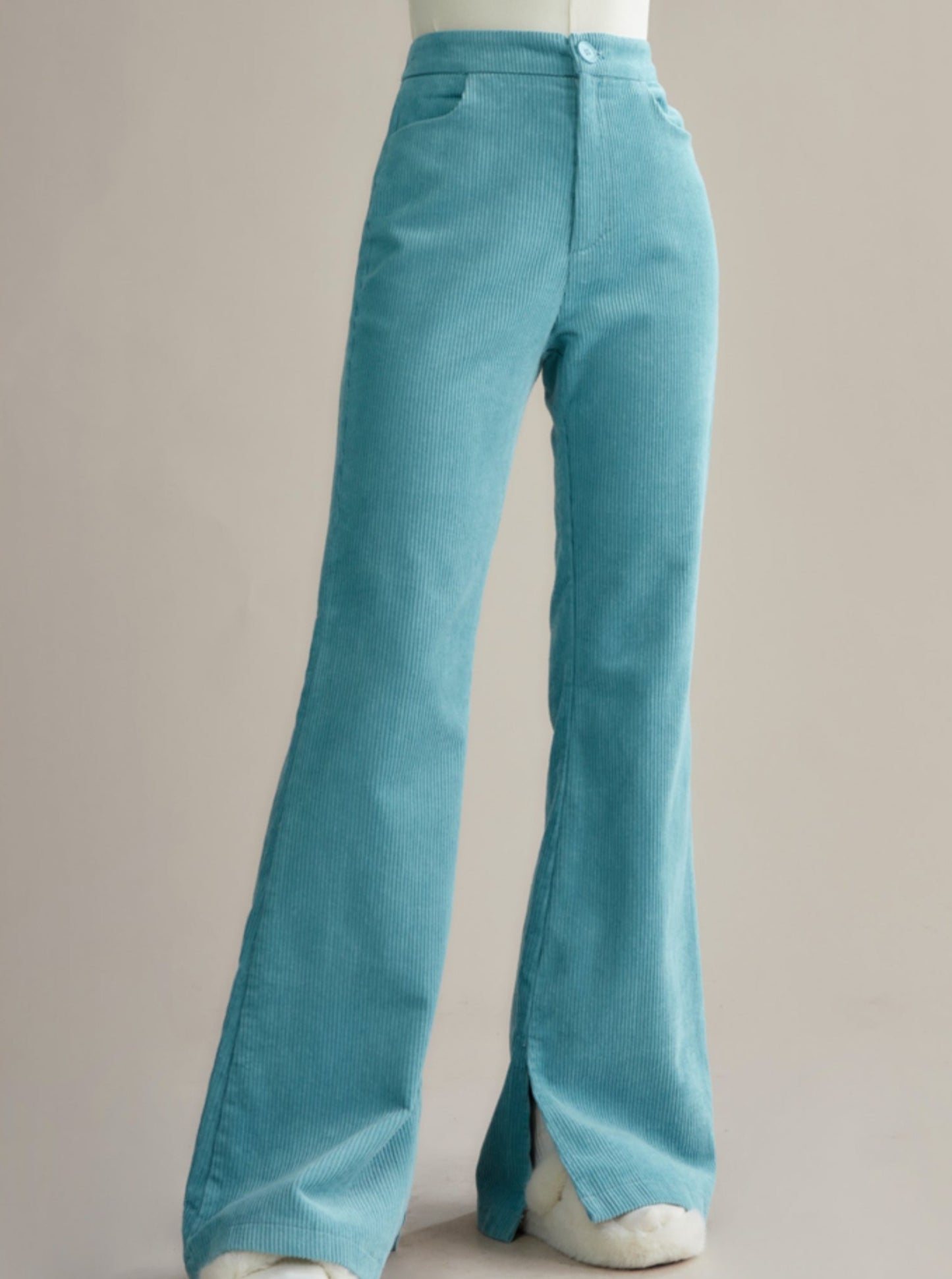 Vintage Cord Slim Flared Hosen