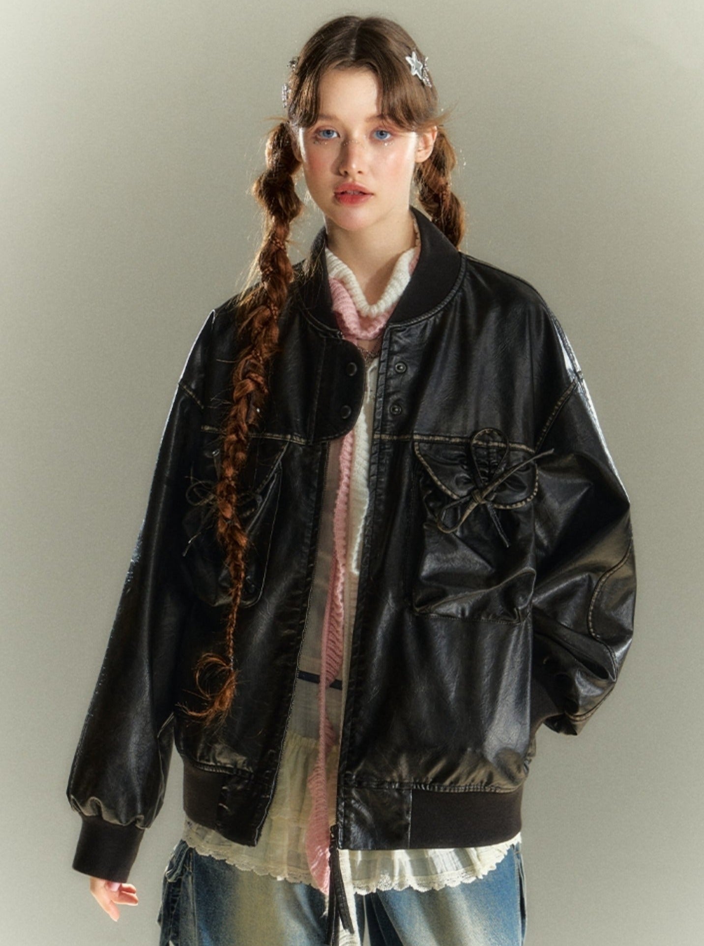 Big Pocket Strappy Baseball Uniform Jacket