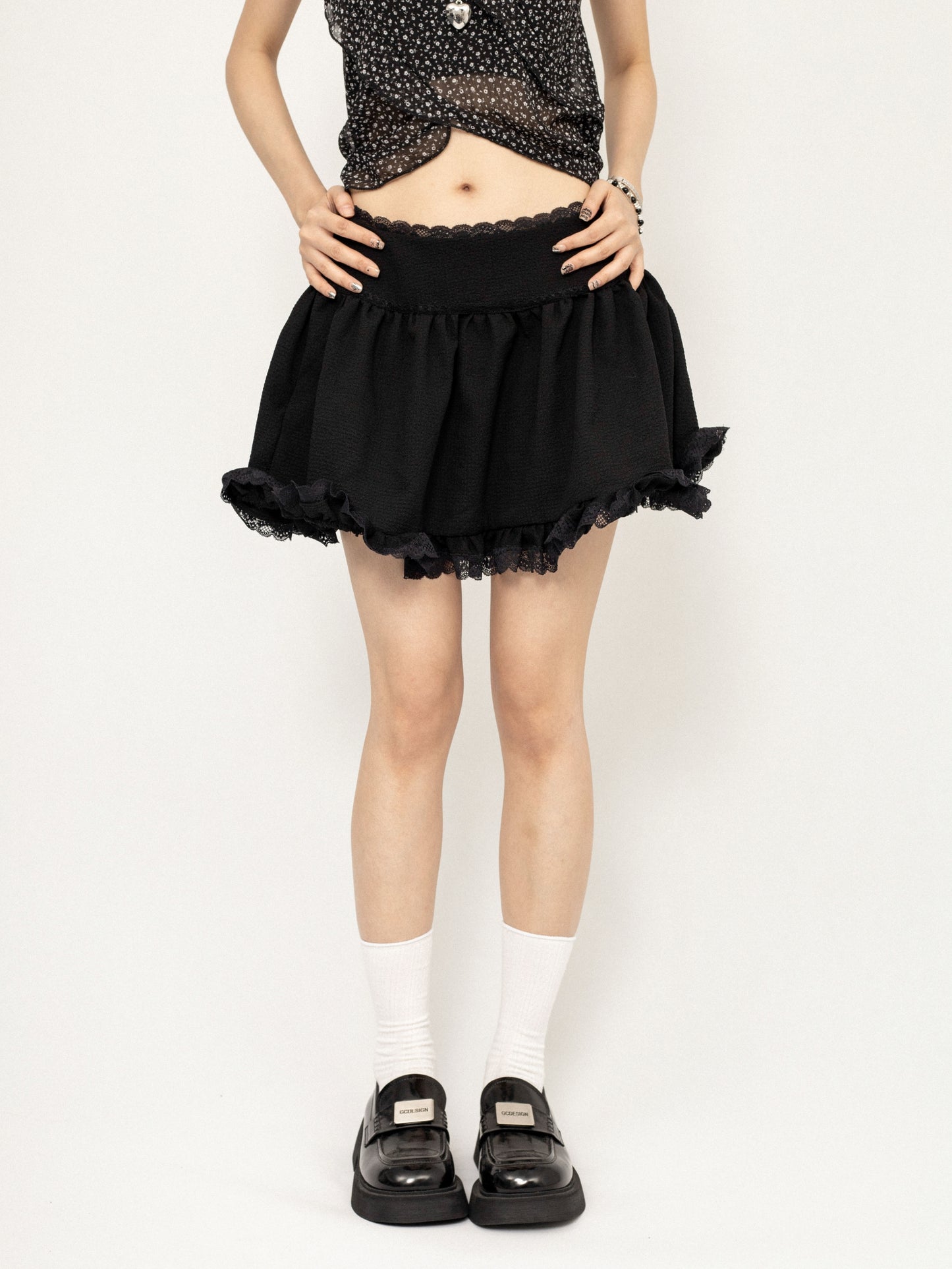 Slim Black Tutu Skirt