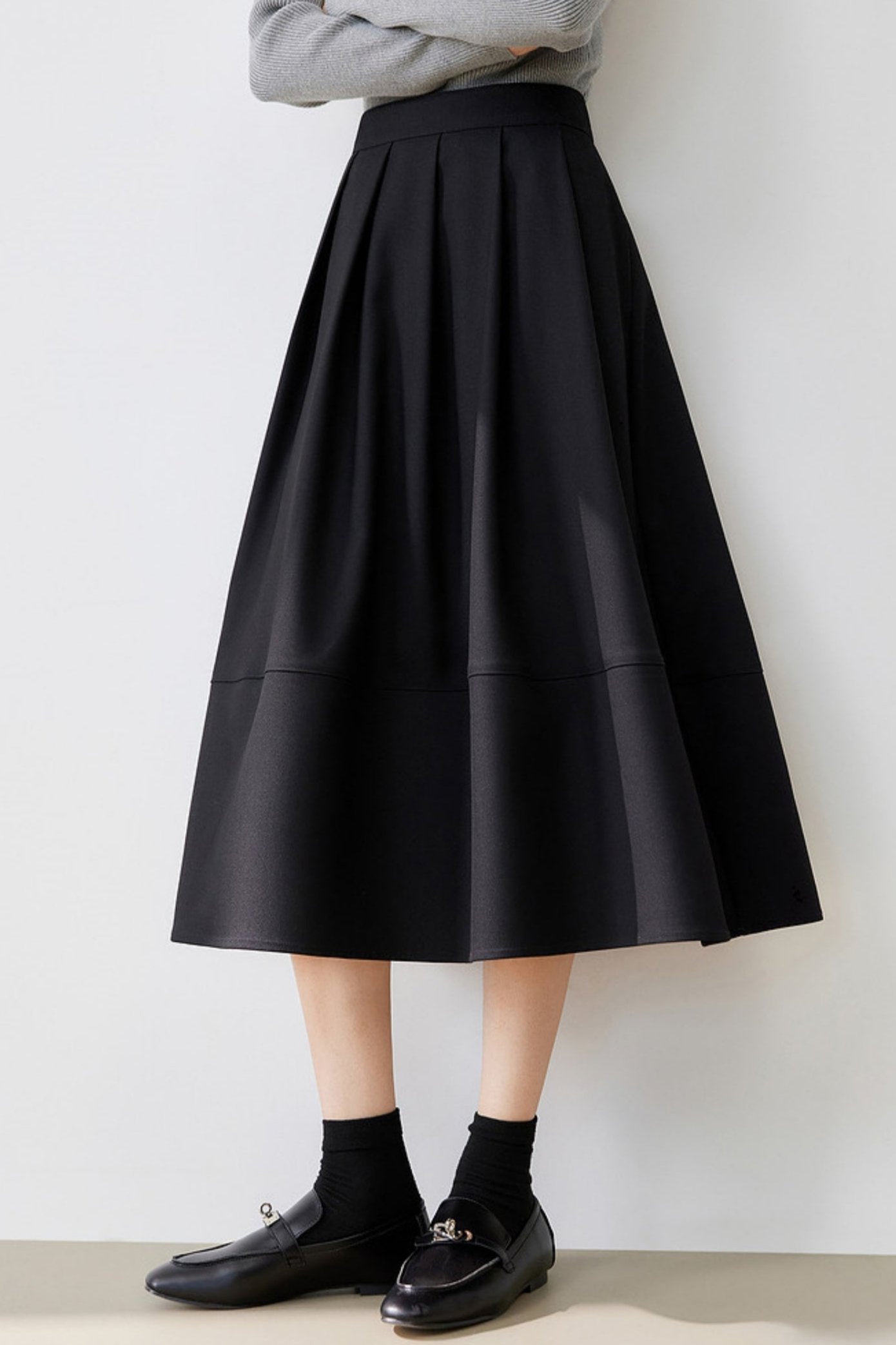 Temperament Thin A-Line Long Skirt