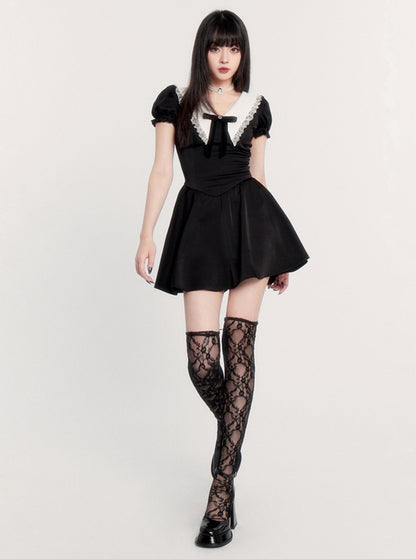 Lace French Daughter Sleeve Dress