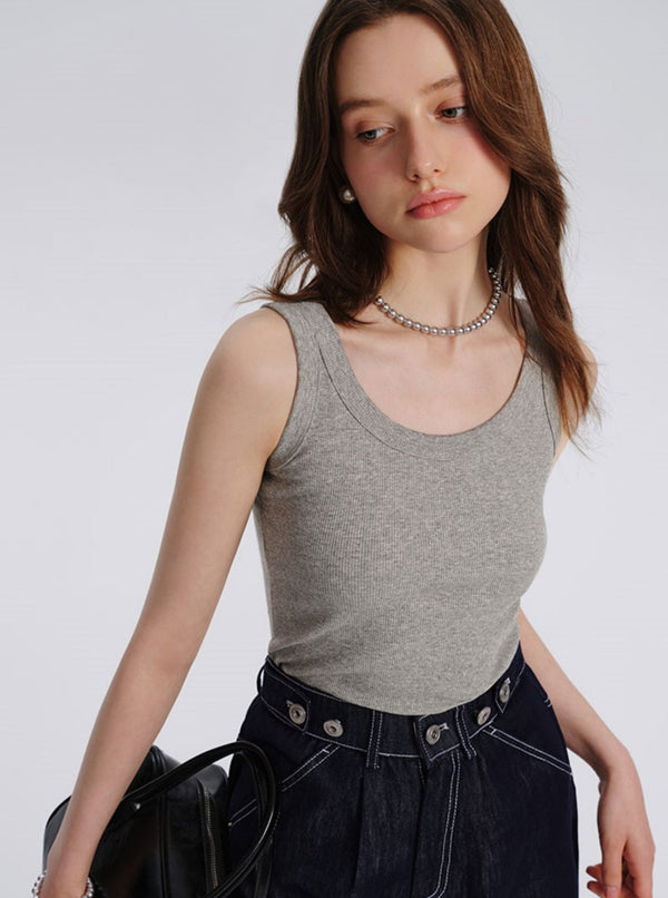 Multi-Color U-Neck Camisole Top