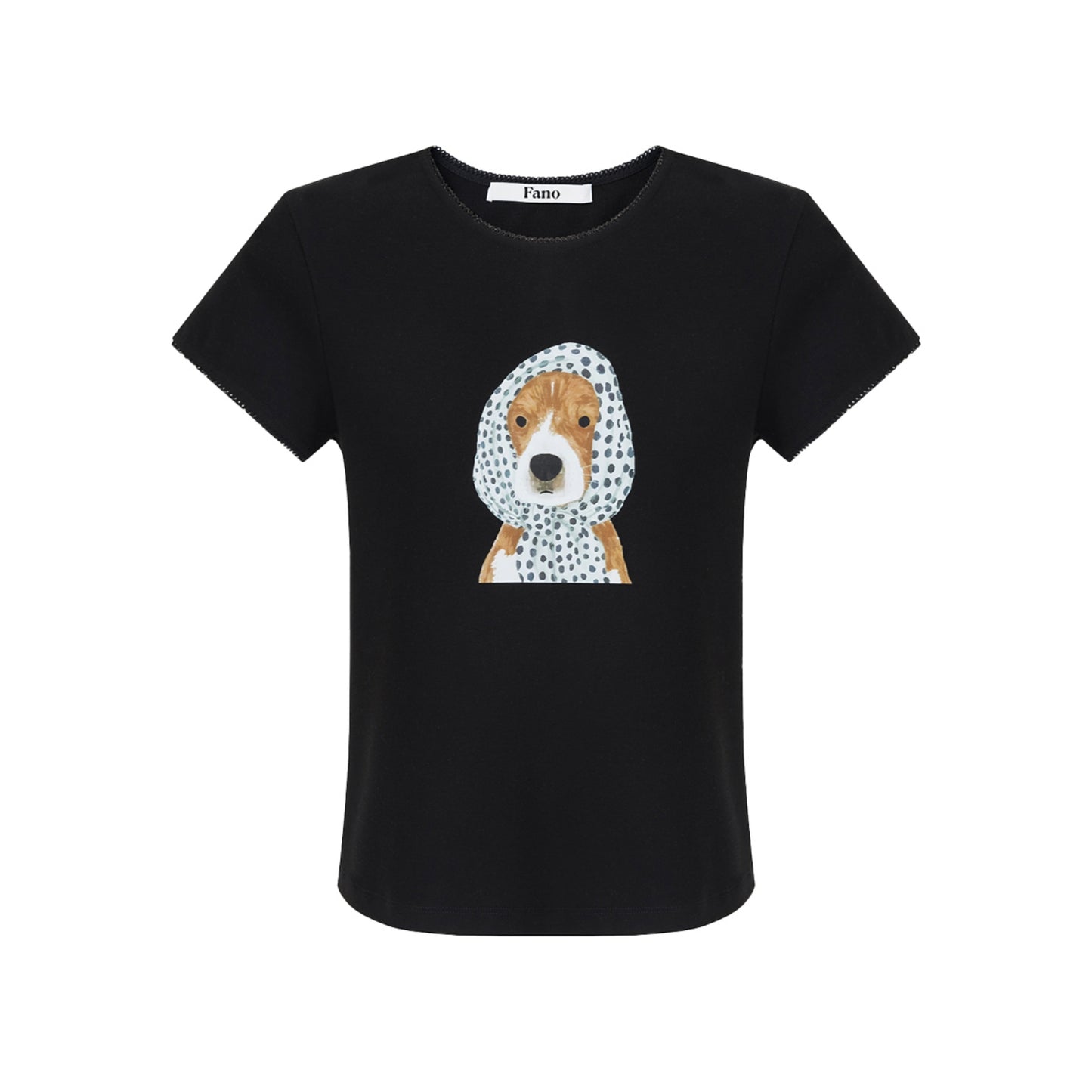 Polka Dot Puppy Tee
