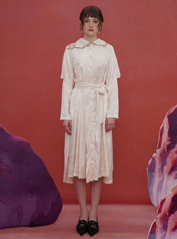 Chinese Long Sleeve Temperament Dress