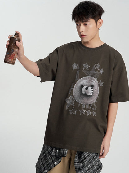 Loose Summer Hip-Hop Puppy T-Shirt