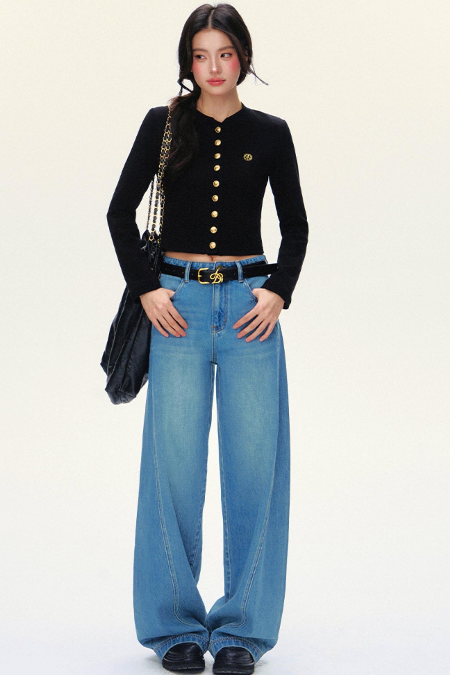 Luxury Short Knit Cardigan Set-Up