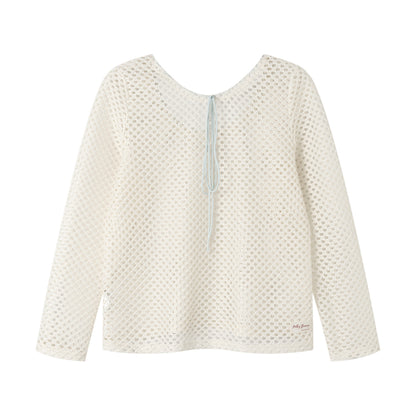 Lightweight Lace Long Sleeve Top