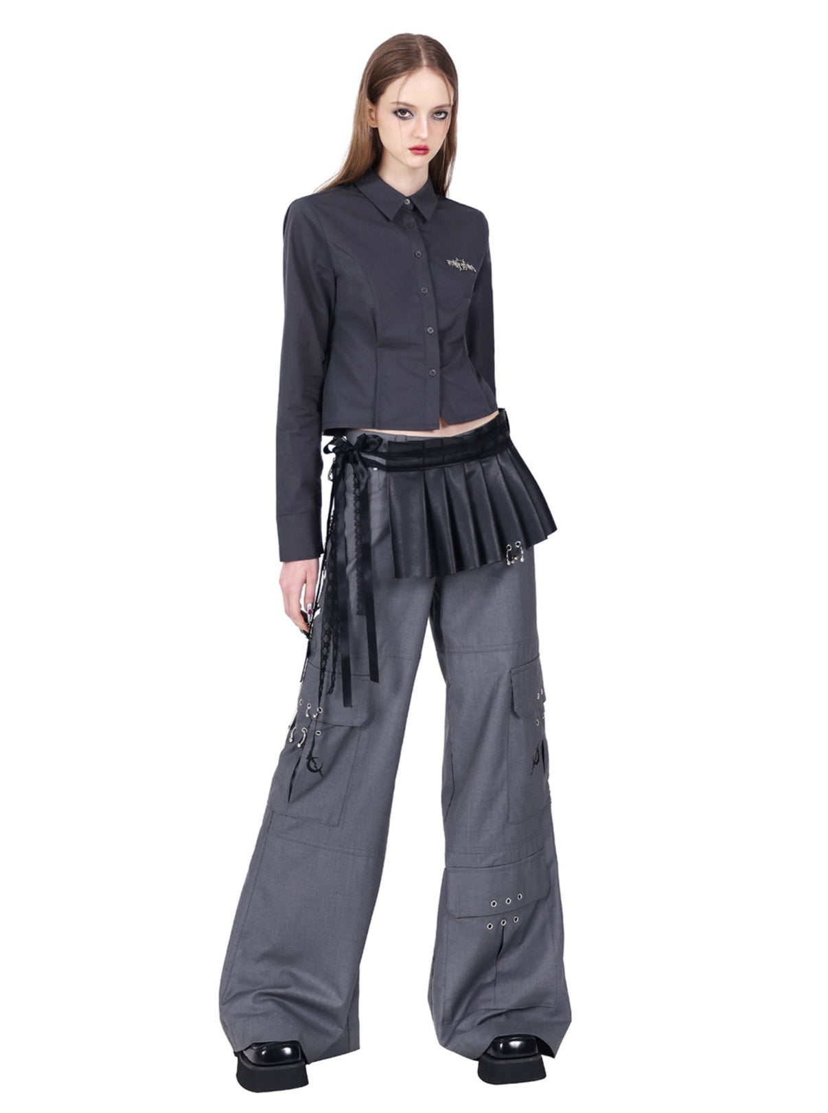 Structure Long-Sleeved T-Shirt