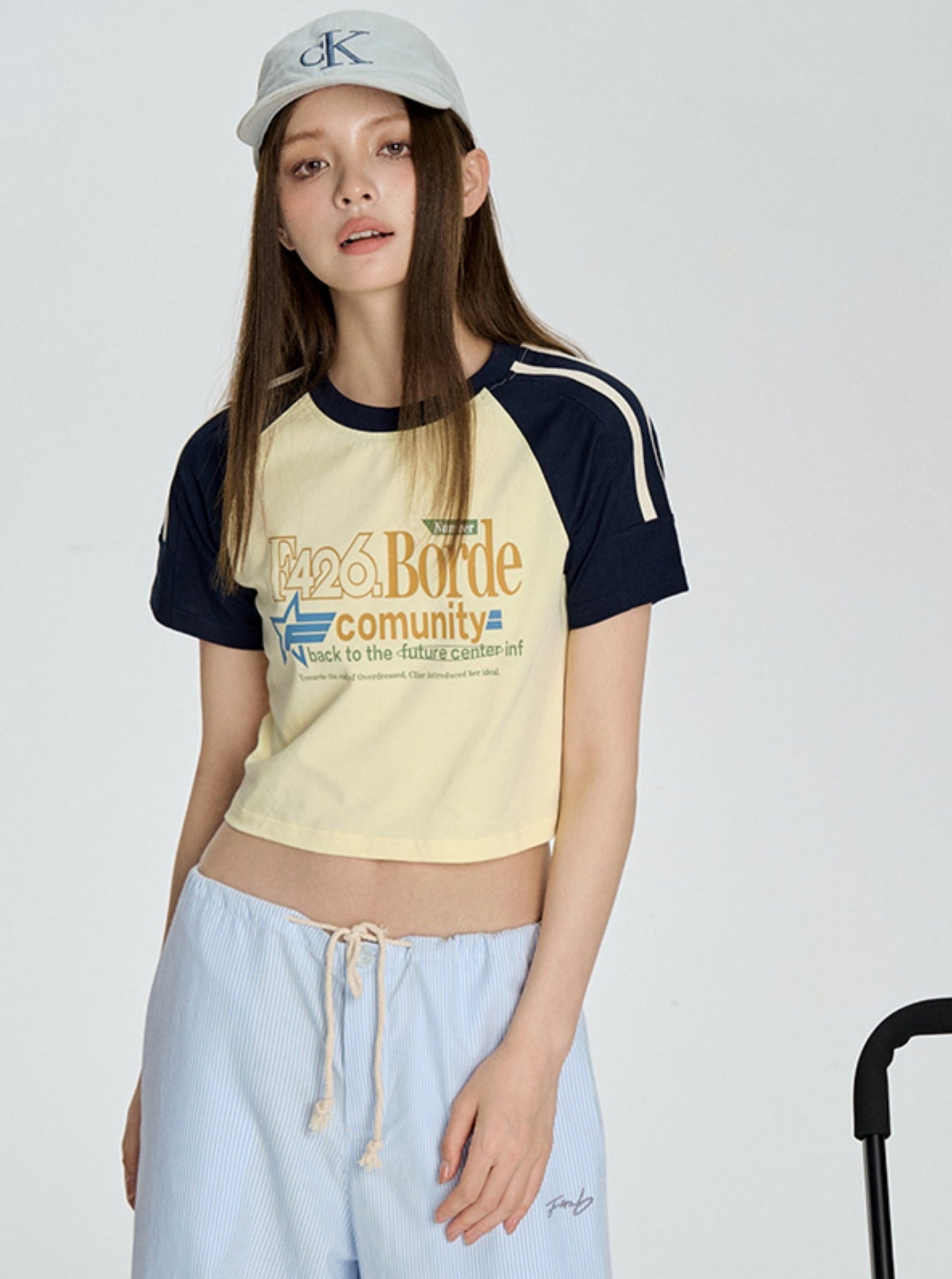 Star Letter Contrast T-Shirt