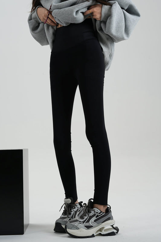 Slim Black Shark Leggings