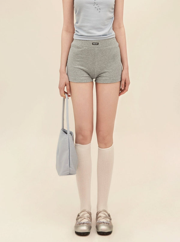 Vintage Bow Print Skinny Tee Set-Up