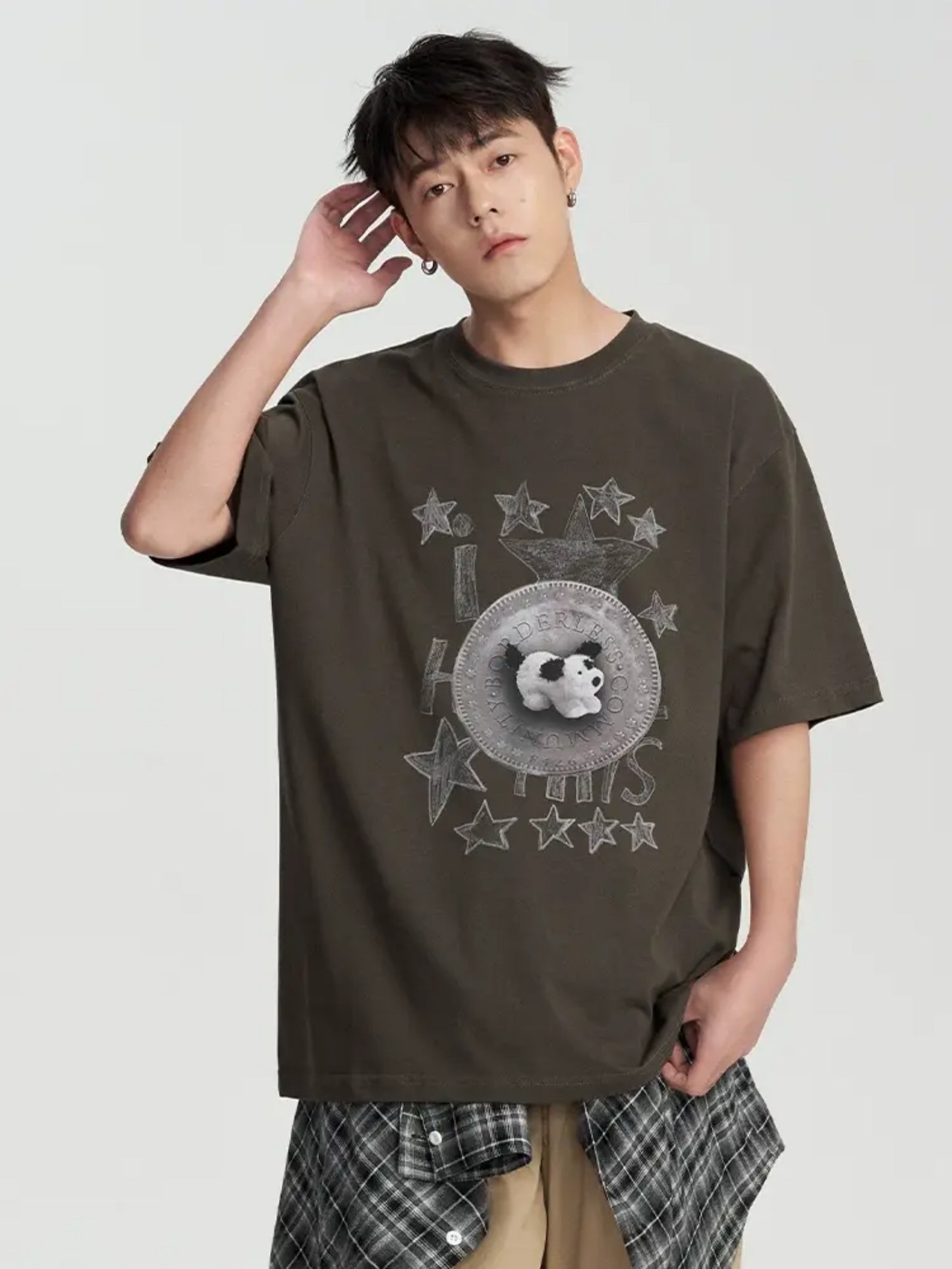 Loose Summer Hip-Hop Puppy T-Shirt