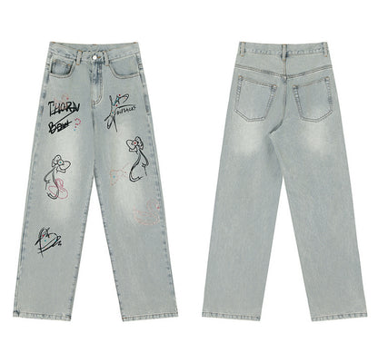 Graffiti Skinny-Hose