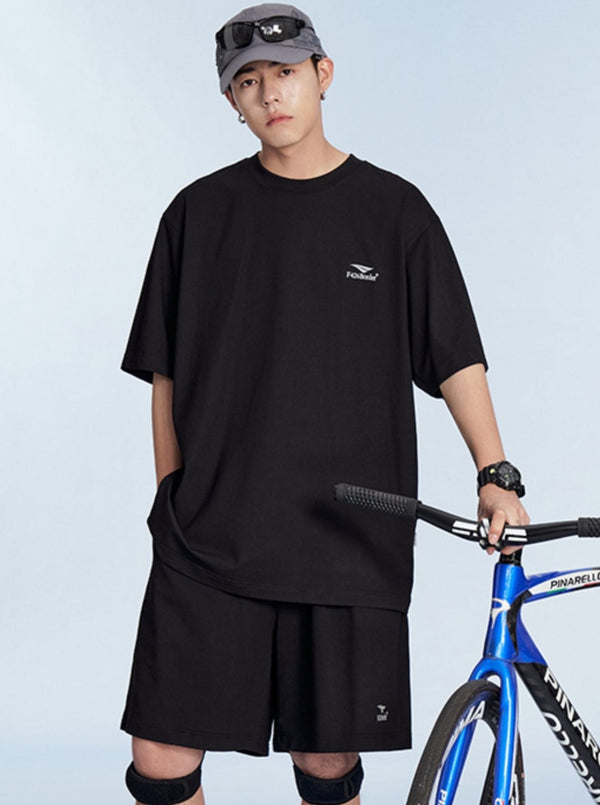 Logo Short Sleeve Top Pants Set-Up