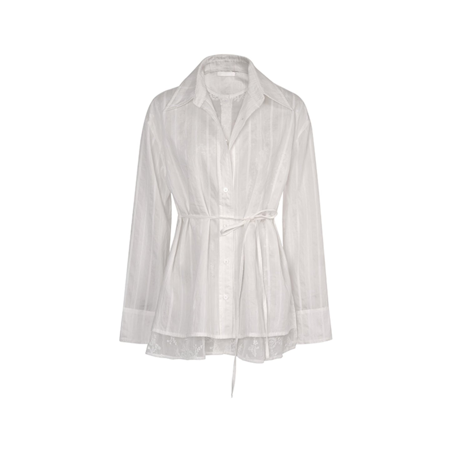 Soft Tencel Lace Shirt