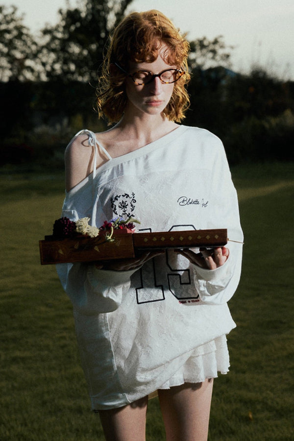 Asymmetrical Long Sleeve T-Shirt main image 0
