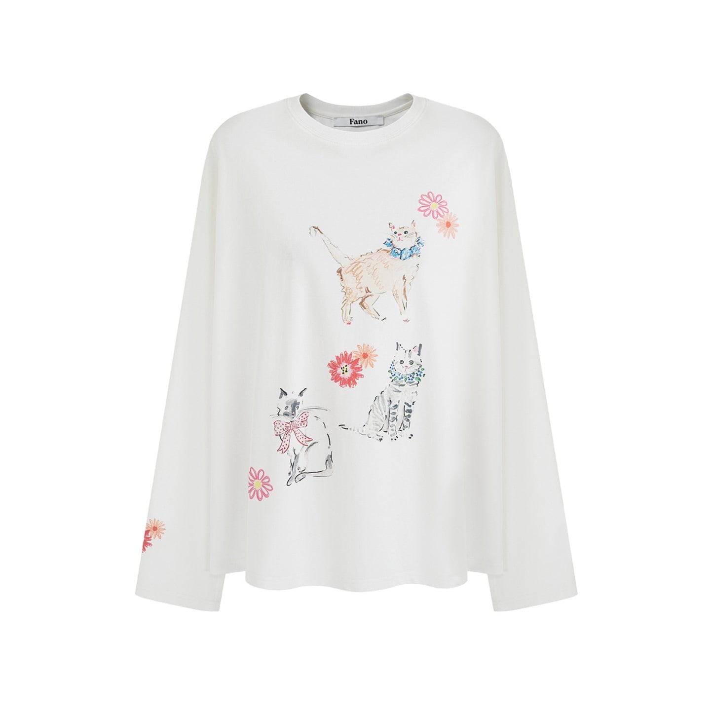 Custom Floral Long Sleeve Tee Set-Up