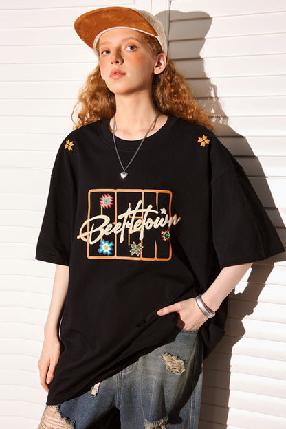 Summer Loose Cotton T-Shirt