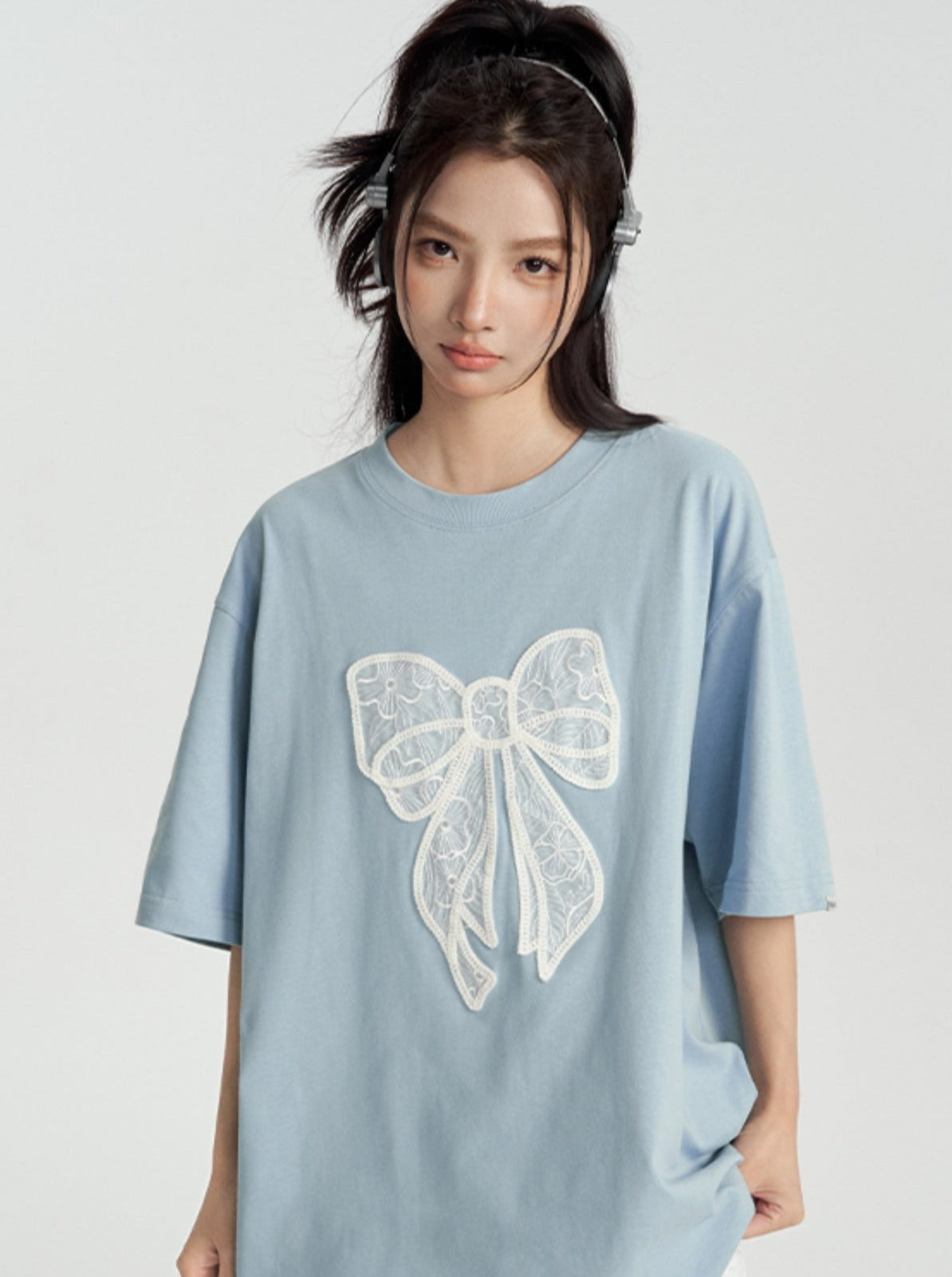 Lace Bow T-Shirt