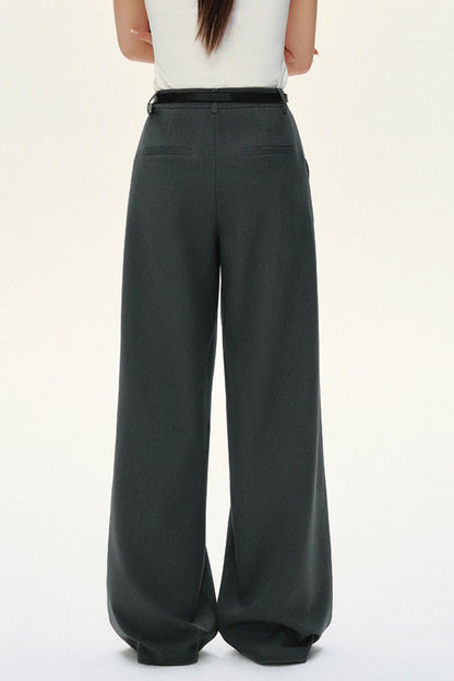 Tailored Wide-Waist Trousers